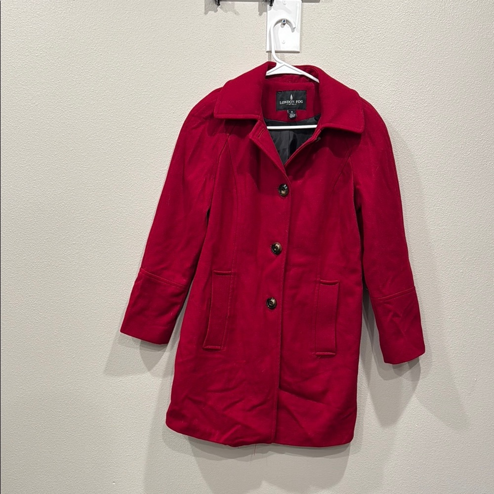 London Fog Women's Red Coat